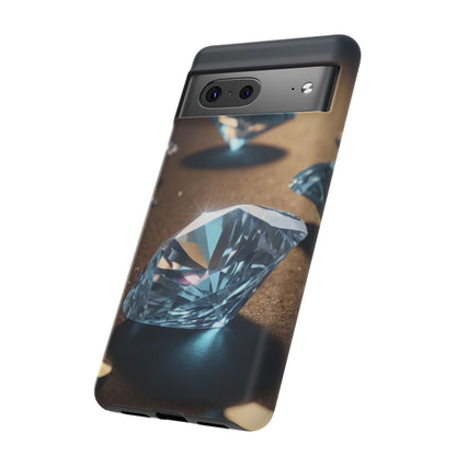 Raining Diamonds Custom, Stylish, Unique & UV protected phone case for Google Pixel, Samsung & iPhone - design for all models - Designed by Thalia