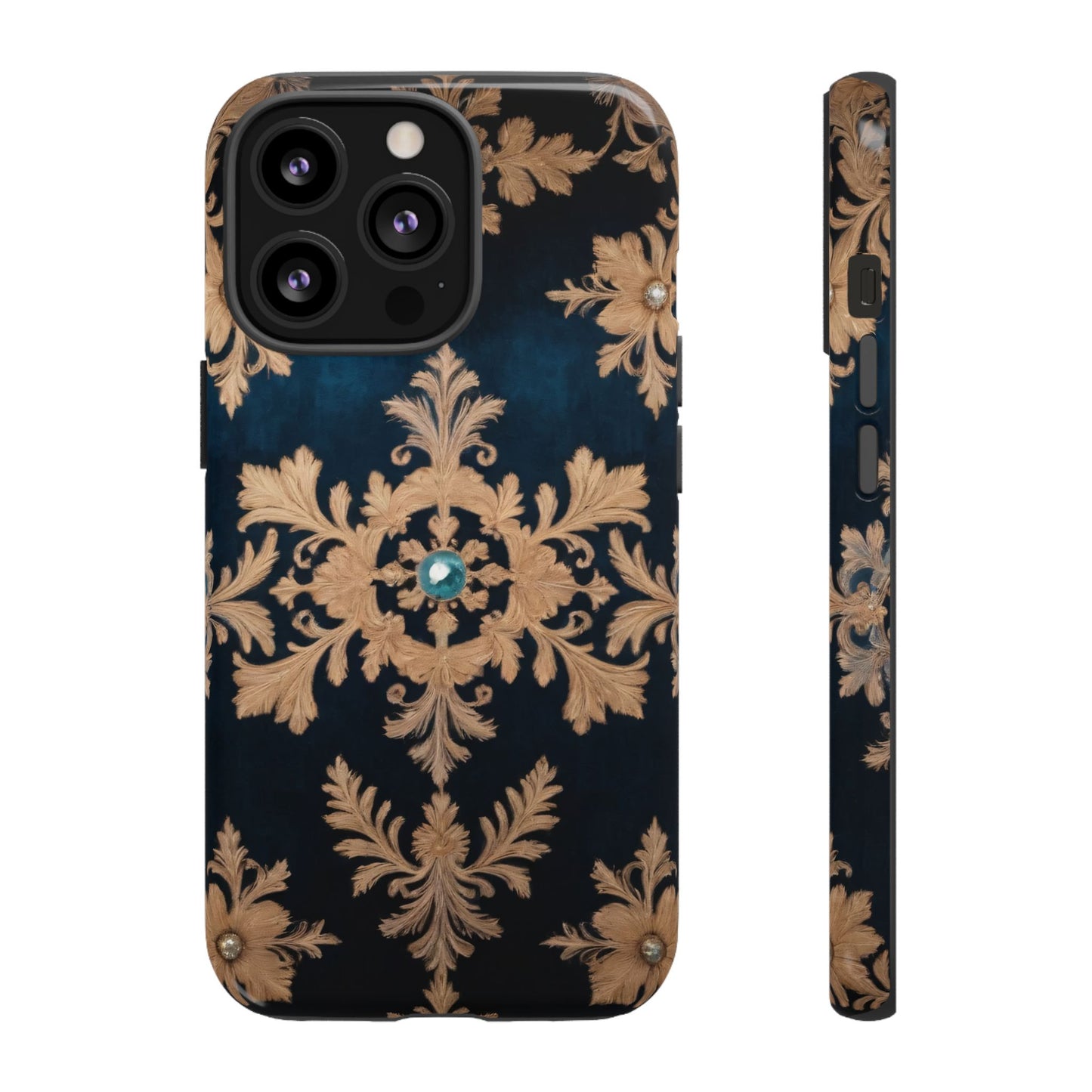 Velour Prestige Phone Case for iPhone 8–16 Pro Max, Pixel 5–8 Pro, Galaxy S10–S24 Ultra - Designed by Thalia