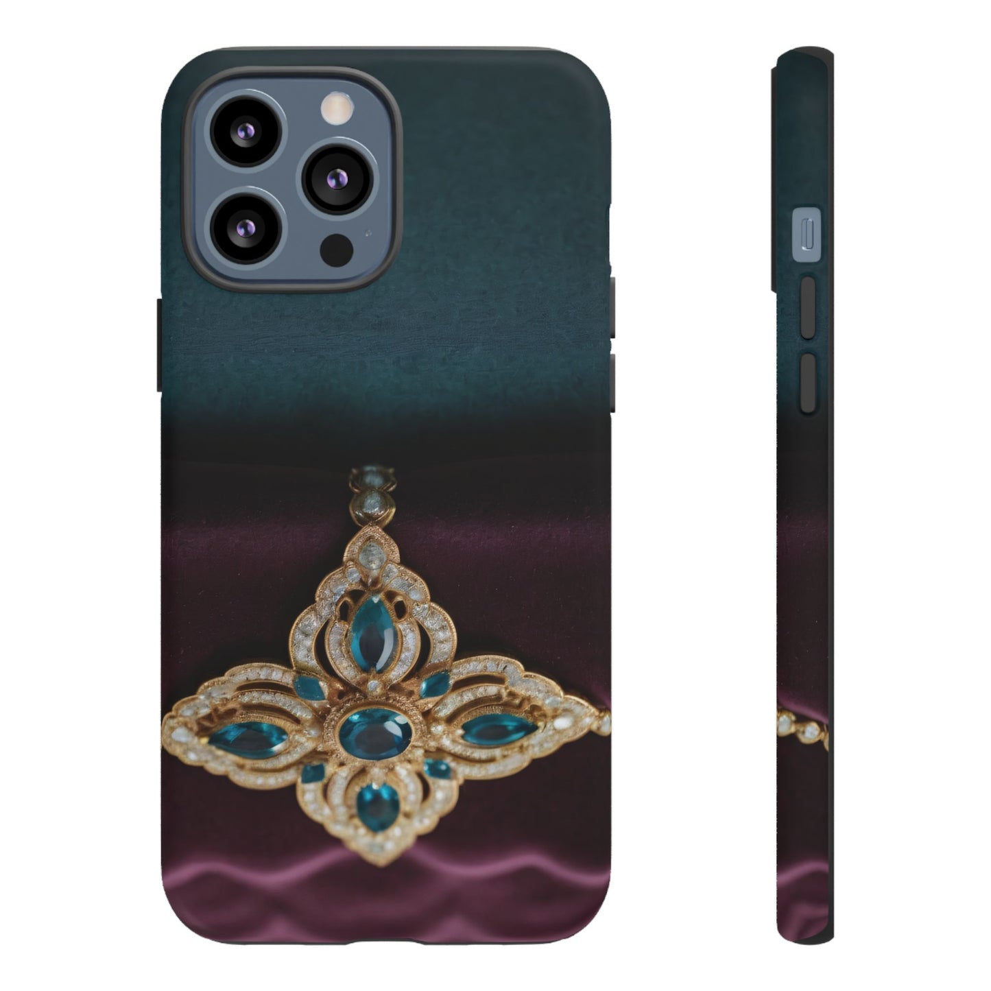 Midnight Couture Phone Case for iPhone 8–16 Pro Max, Pixel 5–8 Pro, Galaxy S10–S24 Ultra - Designed by Thalia