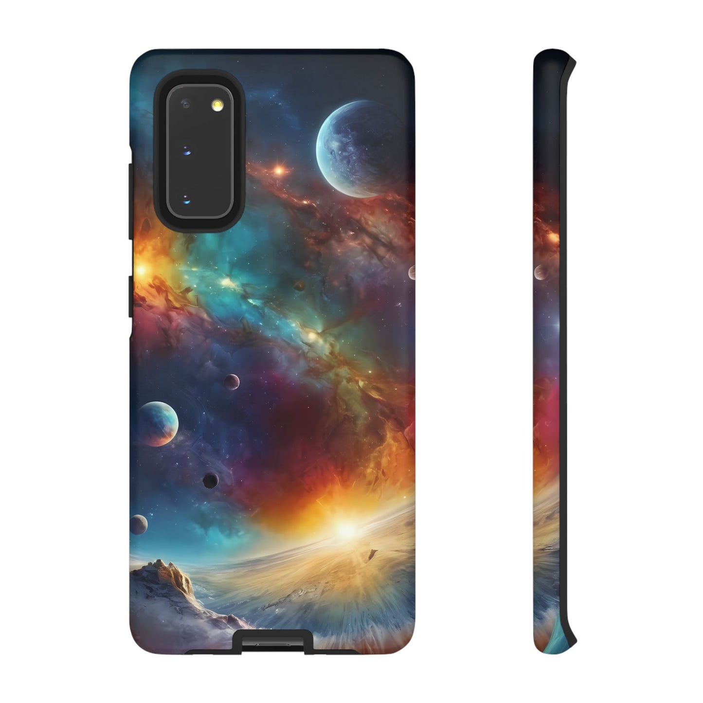 Cosmic Voyage Phone Case for iPhone 8–16 Pro Max, Pixel 5–8 Pro, Galaxy S10–S24 Ultra - Designed by Thalia