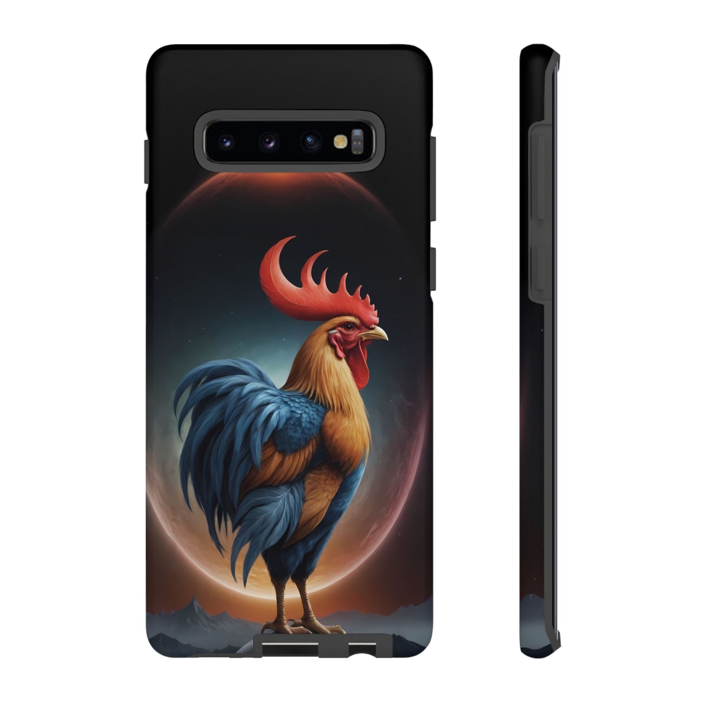 Chinese Zodiac Rooster Phone Case for Samsung Galaxy S10–S24 - Designed by Thalia