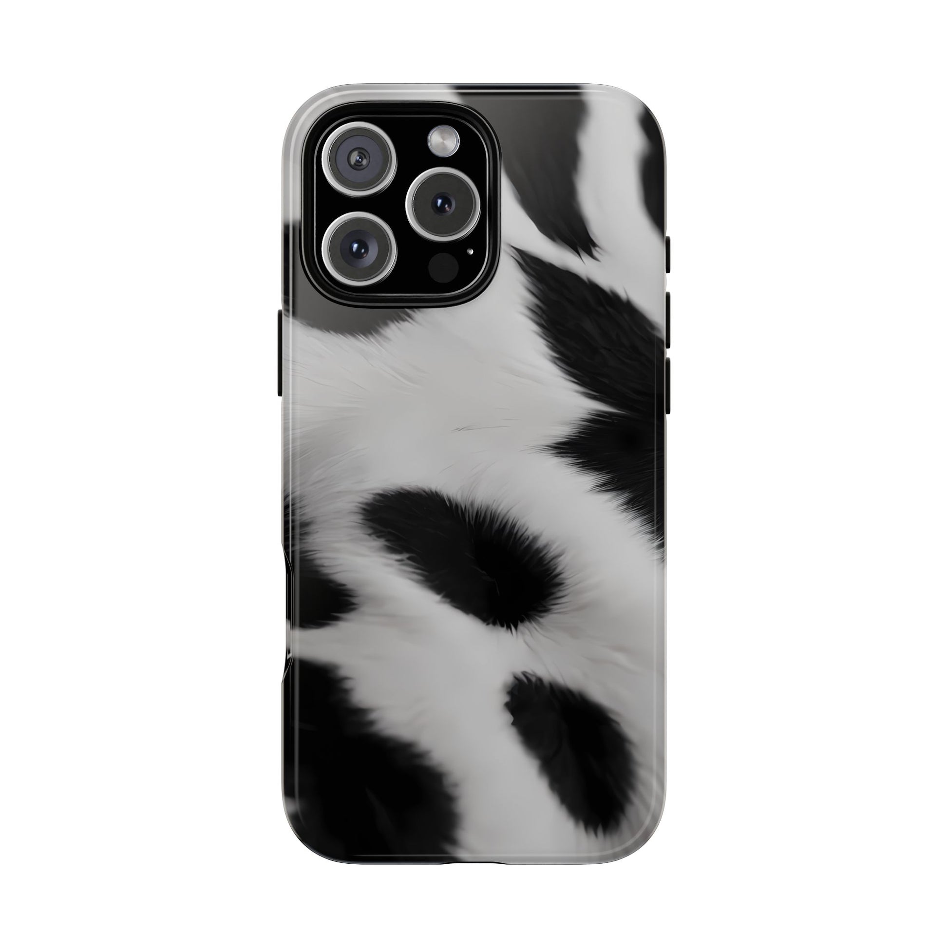 Chic Bovine Elegance Phone Case for iPhone 8–16 Pro Max, Pixel 5–8 Pro, Galaxy S10–S24 Ultra - Designed by Thalia