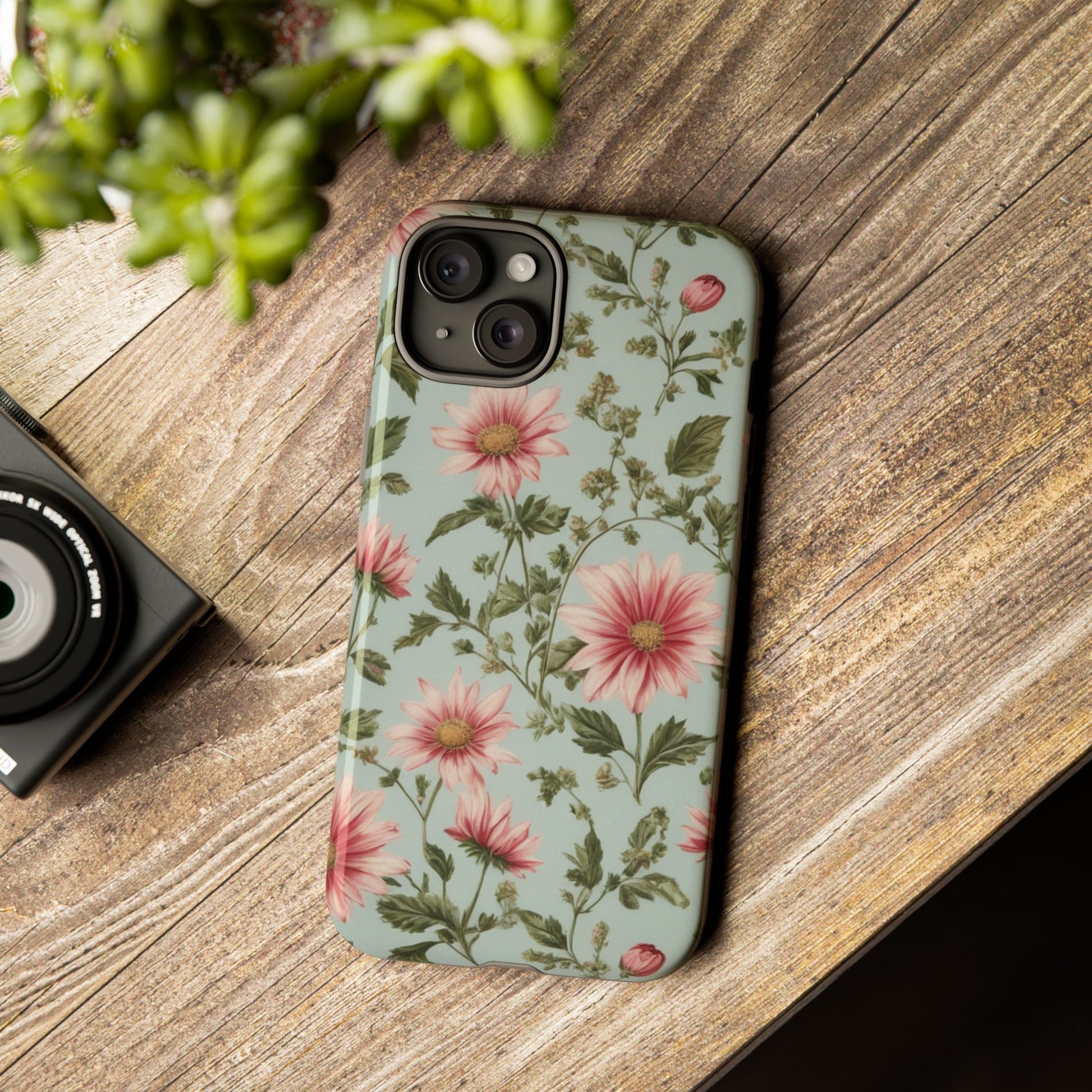 Flower Garden Phone Case for iPhone 8–16 Pro Max, iPhone 8 Plus–13 Mini, iPhone XS–XS Max, iPhone 11–14 Pro Max - Designed by Thalia