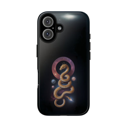 Chinese Zodiac Snake Phone Case for iPhone 8–16 Pro Max, iPhone 8 Plus–13 Mini, iPhone XS–XS Max, iPhone 11–14 Pro Max - Designed by Thalia