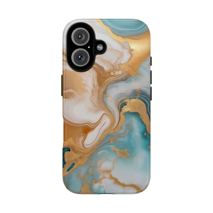 Marble Hues Phone Case for iPhone 8–16 Pro Max, iPhone 8 Plus–13 Mini, iPhone XS–XS Max, iPhone 11–14 Pro Max - Designed by Thalia