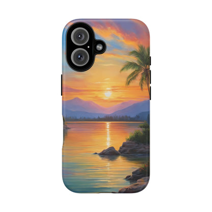 Sunset Serenade Custom Phone Case for Samsung Galaxy S10–S10 Plus, S20–S20 Ultra, S21, S22, S23, S24 Ultra - Designed by Thalia