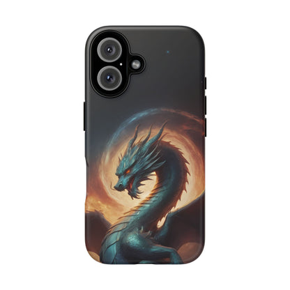 Chinese Zodiac Dragon Phone Case for iPhone 8–16 Pro Max, Pixel 5–8 Pro, Galaxy S10–S24 Ultra - Designed by Thalia