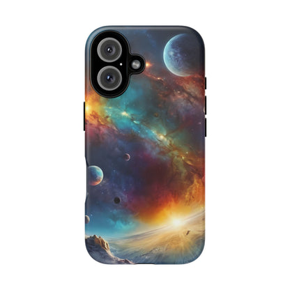 Cosmic Voyage Phone Case for iPhone 8–16 Pro Max, Pixel 5–8 Pro, Galaxy S10–S24 Ultra - Designed by Thalia