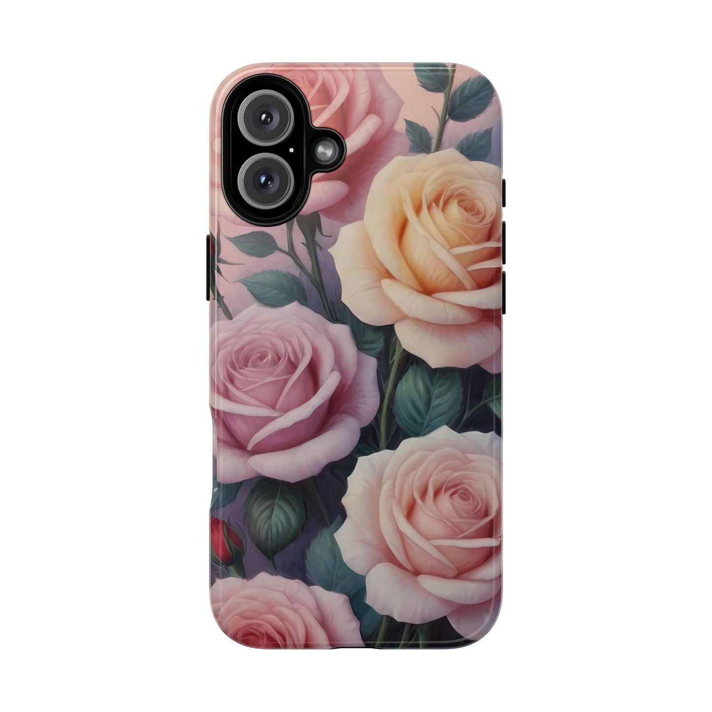 Bloom with Style - Roses Phone Case for iPhone 8–16 Pro Max, Pixel 5–8 Pro, Galaxy S10–S24 Ultra - Designed by Thalia