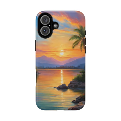 Sunset Serenade Custom Phone Case for Samsung Galaxy S10–S10 Plus, S20–S20 Ultra, S21, S22, S23, S24 Ultra - Designed by Thalia