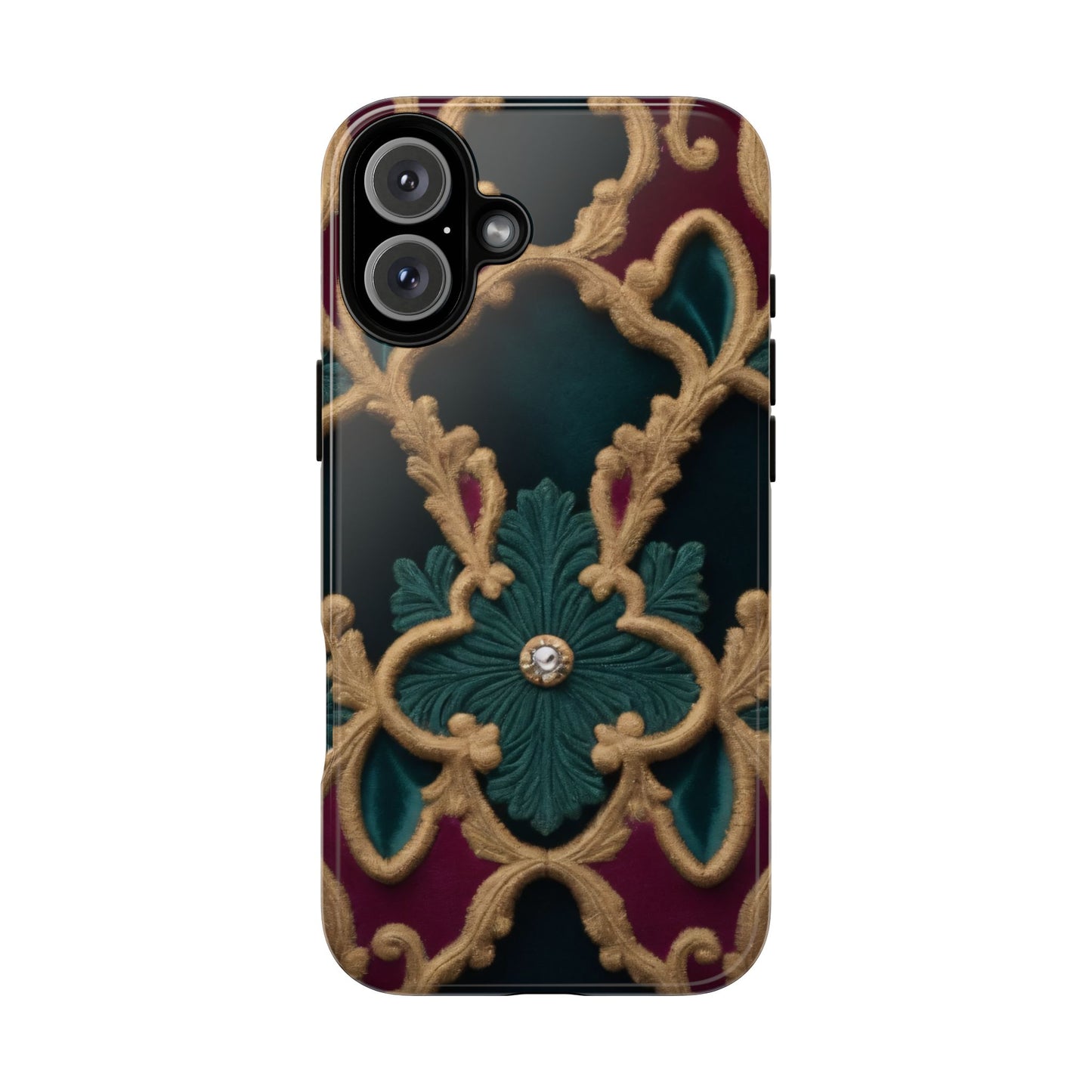 Velvet Luxe Phone Case for iPhone 8–16 Pro Max, iPhone 8 Plus–13 Mini, iPhone XS–XS Max, iPhone 11–14 Pro Max - Designed by Thalia