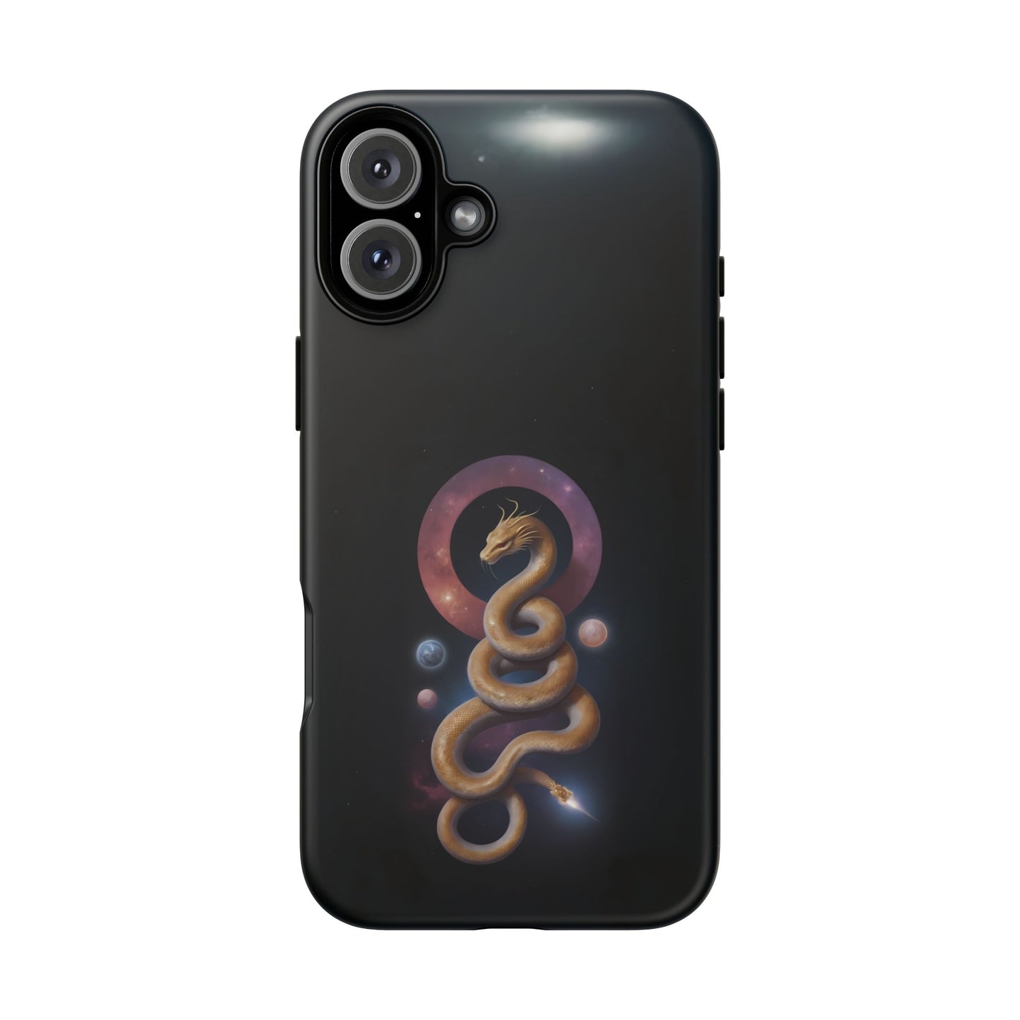 Chinese Zodiac Snake Custom Phone Case for iPhone 8–16 Pro Max, Pixel 5–8 Pro, Galaxy S10–S24 Ultra - Designed by Thalia