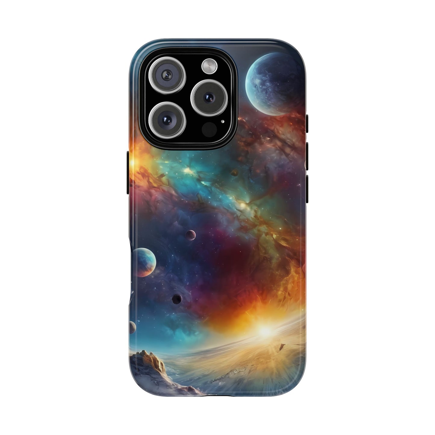 Cosmic Voyage Phone Case for iPhone 8–16 Pro Max, Pixel 5–8 Pro, Galaxy S10–S24 Ultra - Designed by Thalia