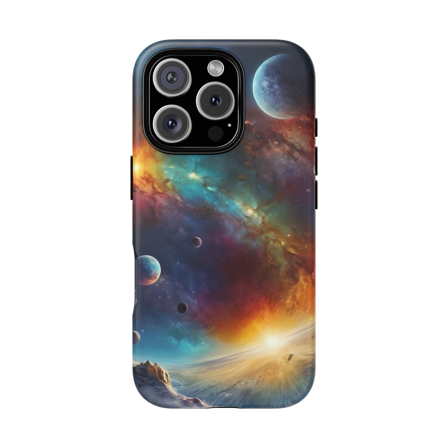 Cosmic Voyage Phone Case for iPhone 8–16 Pro Max, Pixel 5–8 Pro, Galaxy S10–S24 Ultra - Designed by Thalia