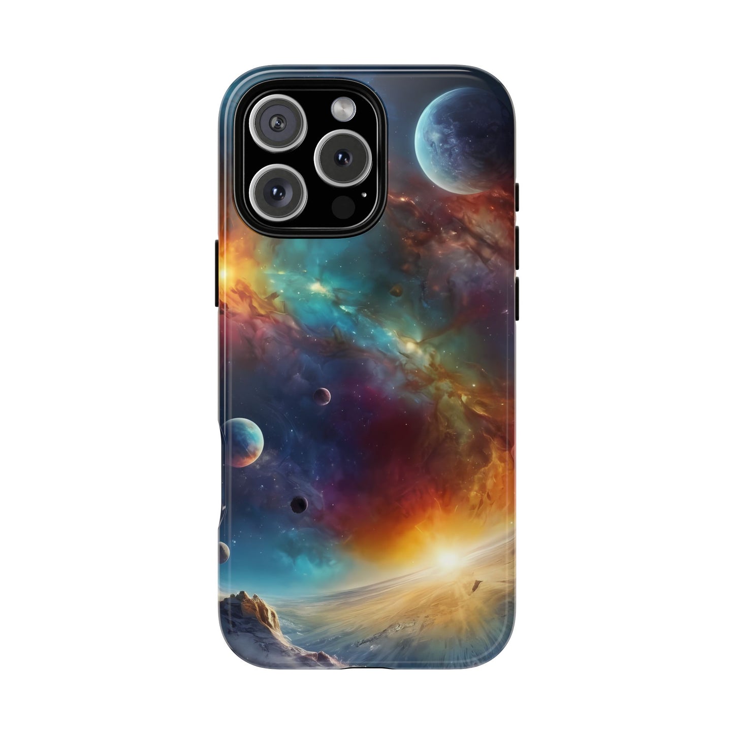 Cosmic Voyage Phone Case for iPhone 8–16 Pro Max, Pixel 5–8 Pro, Galaxy S10–S24 Ultra - Designed by Thalia