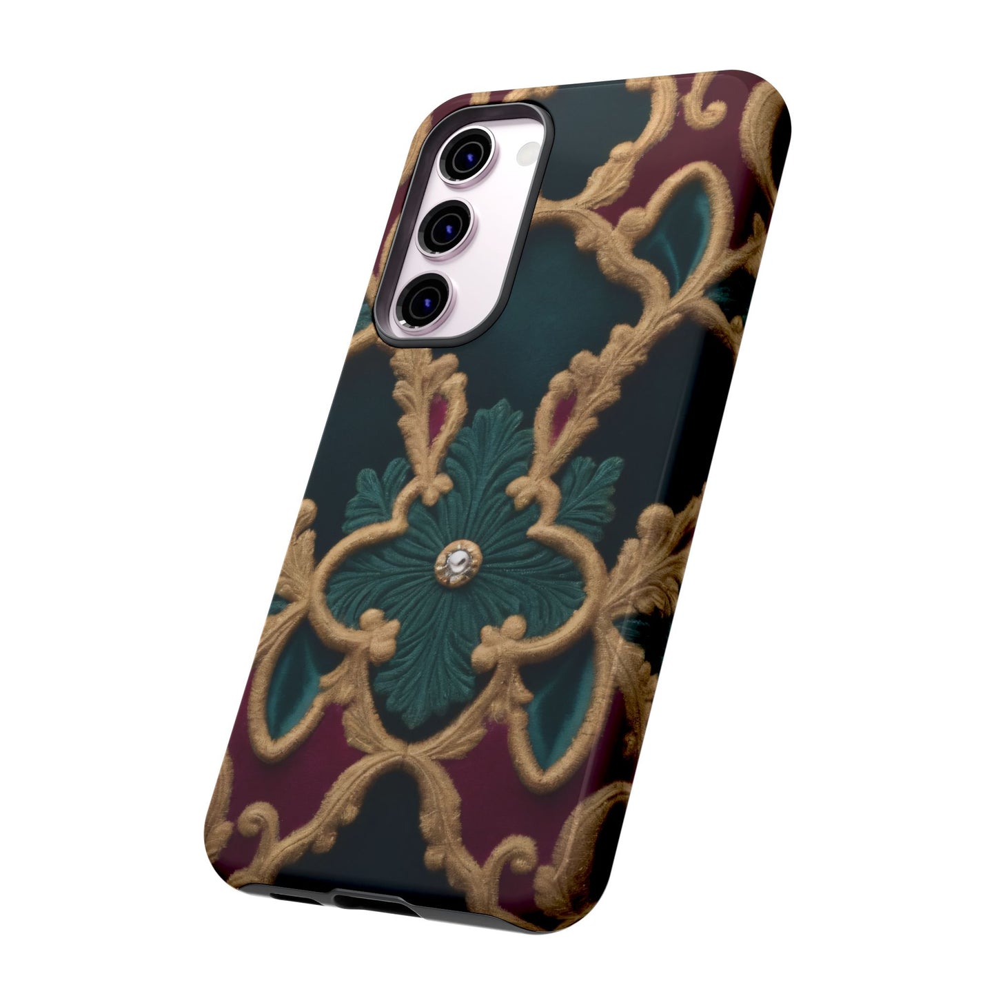 Velvet Luxe Phone Case for iPhone 8–16 Pro Max, Pixel 5–8 Pro, Galaxy S10–S24 Ultra - Designed by Thalia