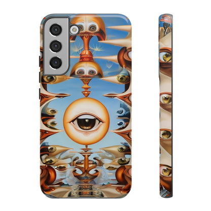 Surreal Suspect Custom Phone Case for Samsung Galaxy S10–S10 Plus, S20–S20 Ultra, S21, S22, S23, S24 Ultra - Designed by Thalia