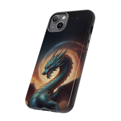 Chinese Zodiac Dragon Phone Case for iPhone 8–16 Pro Max, Pixel 5–8 Pro, Galaxy S10–S24 Ultra - Designed by Thalia