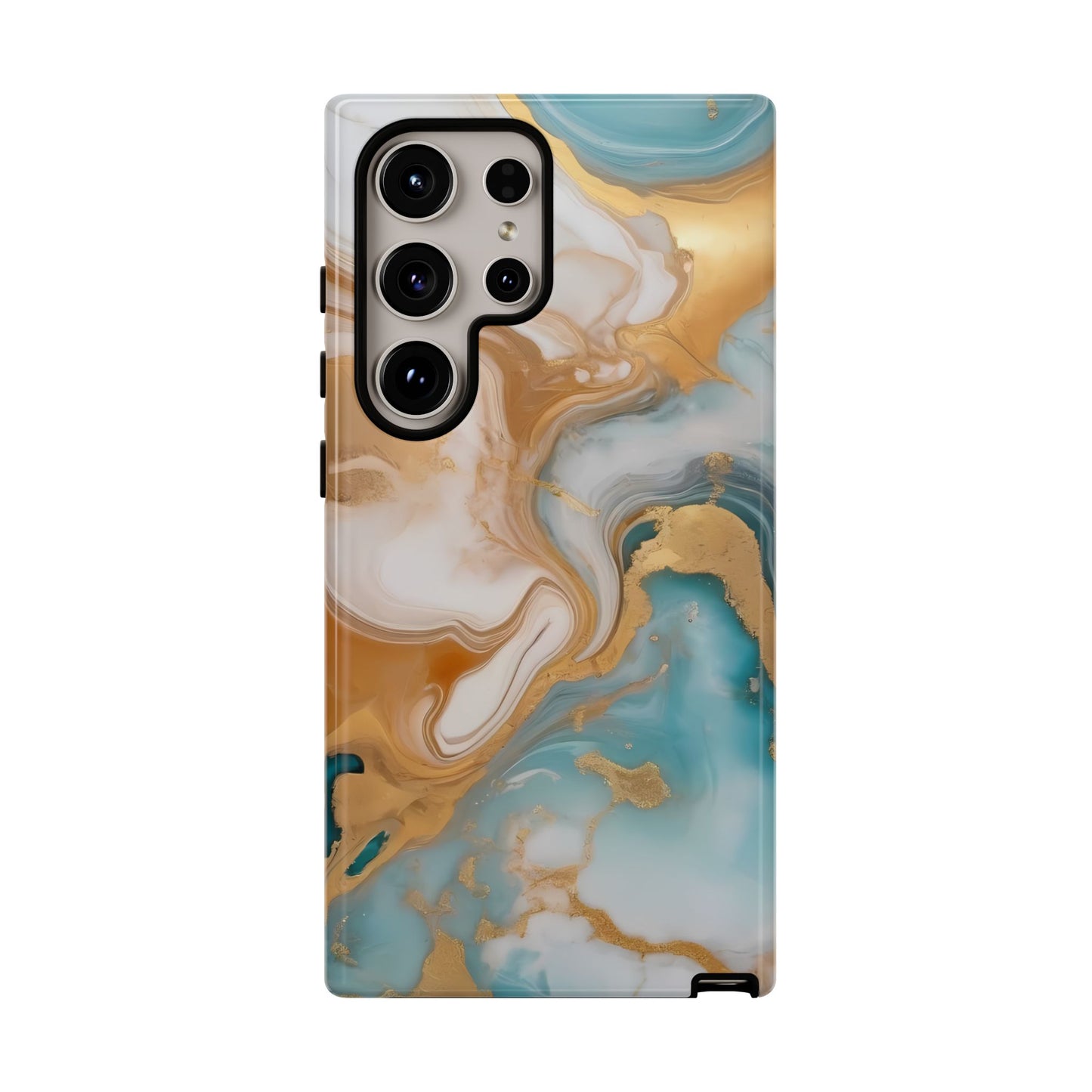 Marble Hues Phone Case for iPhone 8–16 Pro Max, Pixel 5–8 Pro, Galaxy S10–S24 Ultra - Designed by Thalia