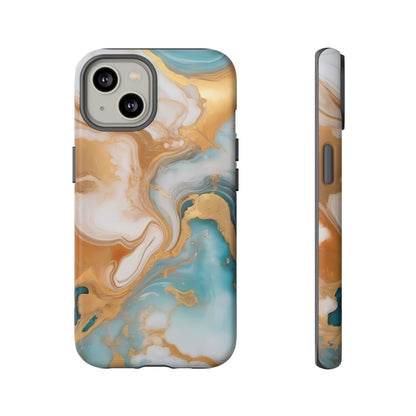 Marble Hues Phone Case for iPhone 8–16 Pro Max, Pixel 5–8 Pro, Galaxy S10–S24 Ultra - Designed by Thalia