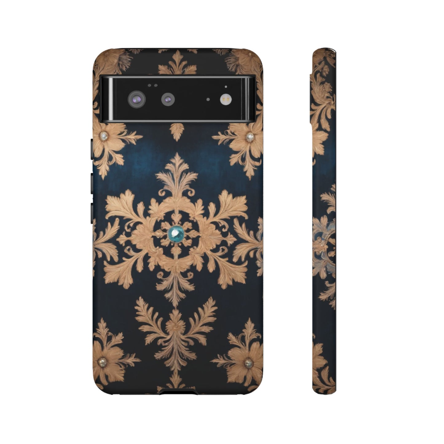 Velour Prestige Phone Case for iPhone 8–16 Pro Max, Pixel 5–8 Pro, Galaxy S10–S24 Ultra - Designed by Thalia