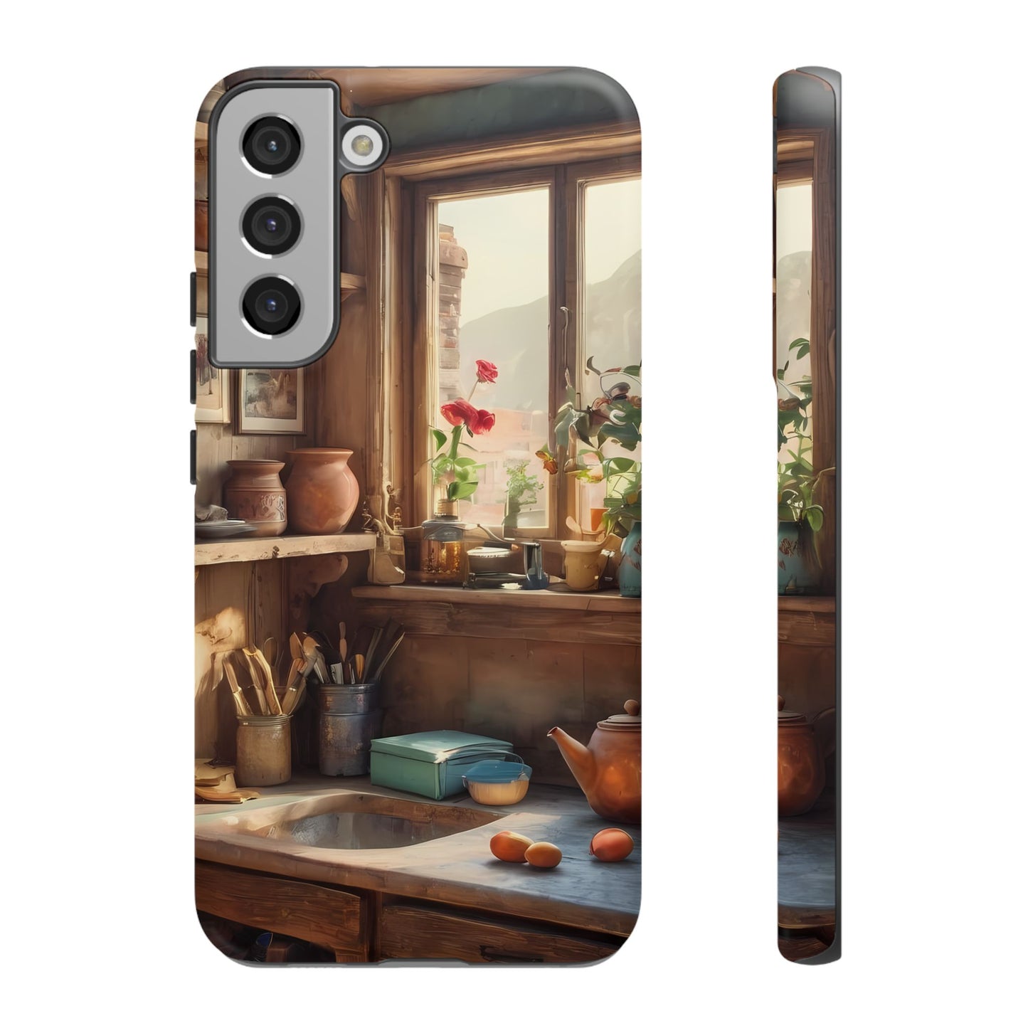 Vintage Vignettes Custom Phone Case for Samsung Galaxy S10–S10 Plus, S20–S20 Ultra, S21, S22, S23, S24 Ultra - Designed by Thalia