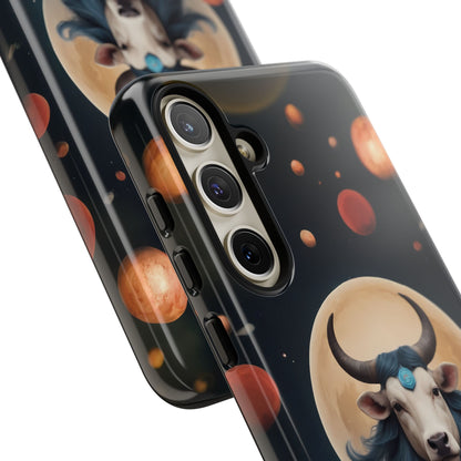 Chinese Zodiac Ox Custom Phone Case for Samsung Galaxy S10–S24 - Designed by Thalia