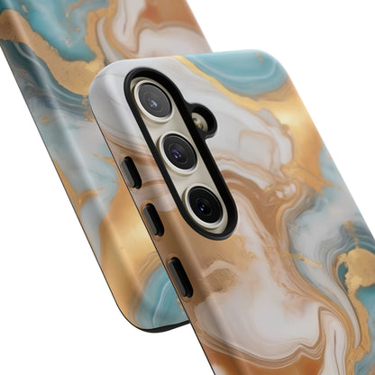 Marble Hues Phone Case for iPhone 8–16 Pro Max, Pixel 5–8 Pro, Galaxy S10–S24 Ultra - Designed by Thalia