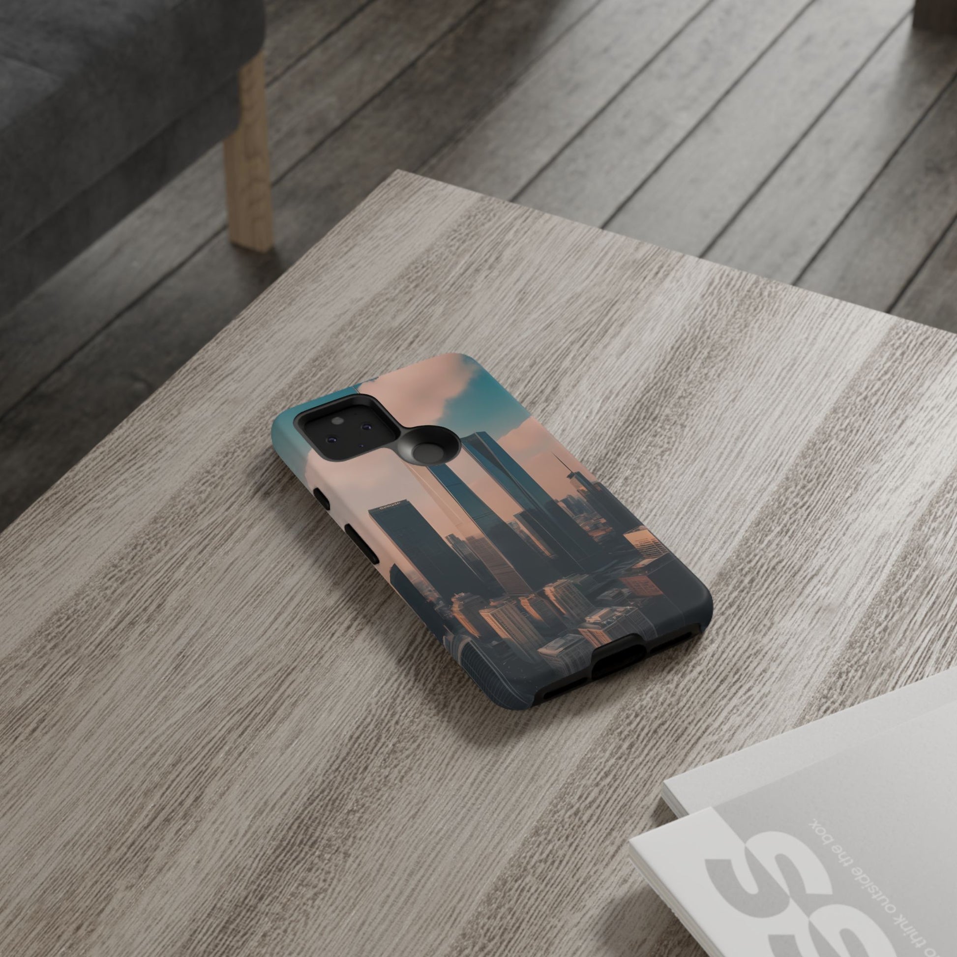 City Skylines Phone Case for Google Pixel 8 Pro, Pixel 8, Pixel 7, Pixel 6 Pro, Pixel 6, Pixel 5 5G - Designed by Thalia