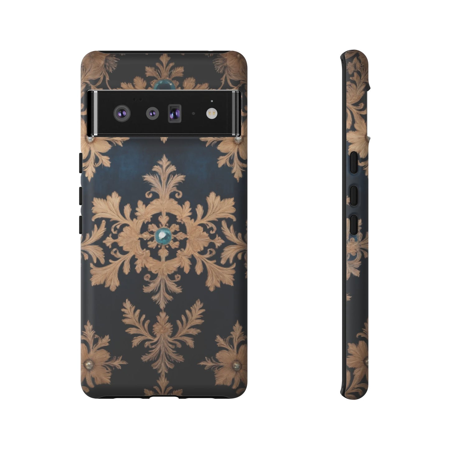 Velour Prestige Phone Case for iPhone 8–16 Pro Max, Pixel 5–8 Pro, Galaxy S10–S24 Ultra - Designed by Thalia