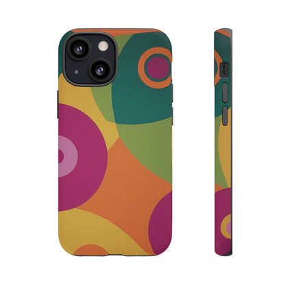 60s Retro Phone Case for iPhone 8–16 Pro Max, Pixel 5–8 Pro, Galaxy S10–S24 Ultra - Designed by Thalia