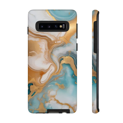 Marble Hues Custom Phone Case for Samsung Galaxy S10–S10 Plus, S20–S20 Ultra, S21, S22, S23, S24 Ultra - Designed by Thalia