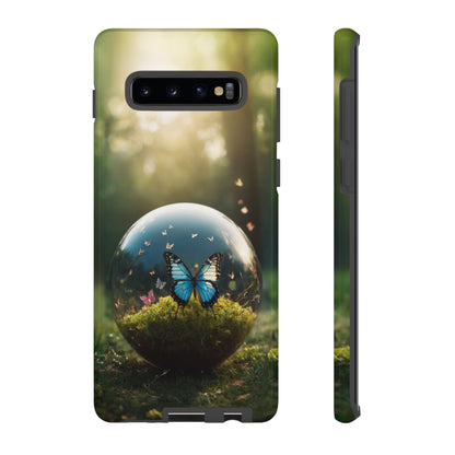 Butterfly Ball Custom Phone Case for Samsung Galaxy S10–S24 Ultra – Stylish, Unique & UV Protected - Designed by Thalia