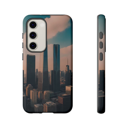 City Skylines Custom Phone Case for Samsung Galaxy S10–S10 Plus, S20–S20 Ultra, S21, S22, S23, S24 Ultra - Designed by Thalia