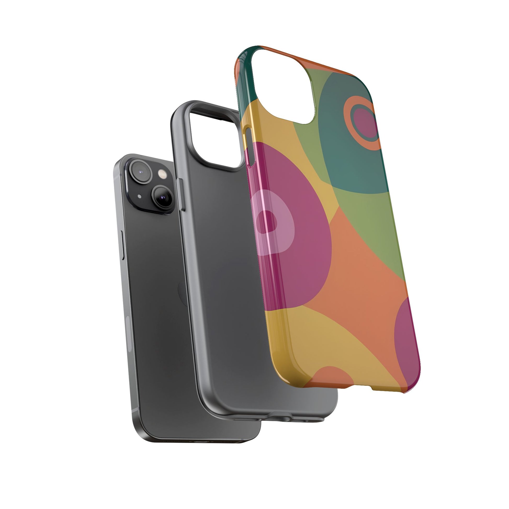 60s Retro Phone Case for iPhone 8–16 Pro Max, Pixel 5–8 Pro, Galaxy S10–S24 Ultra - Designed by Thalia