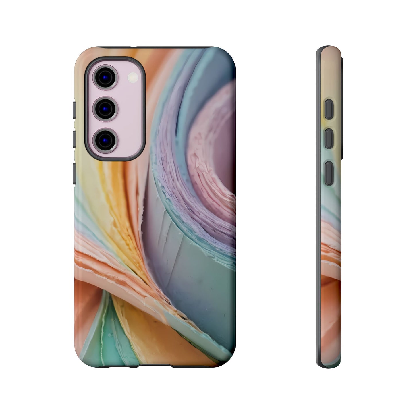 Pastel Perfection Custom Phone Case for Samsung Galaxy S10–S10 Plus, S20–S20 Ultra, S21, S22, S23, S24 Ultra - Designed by Thalia