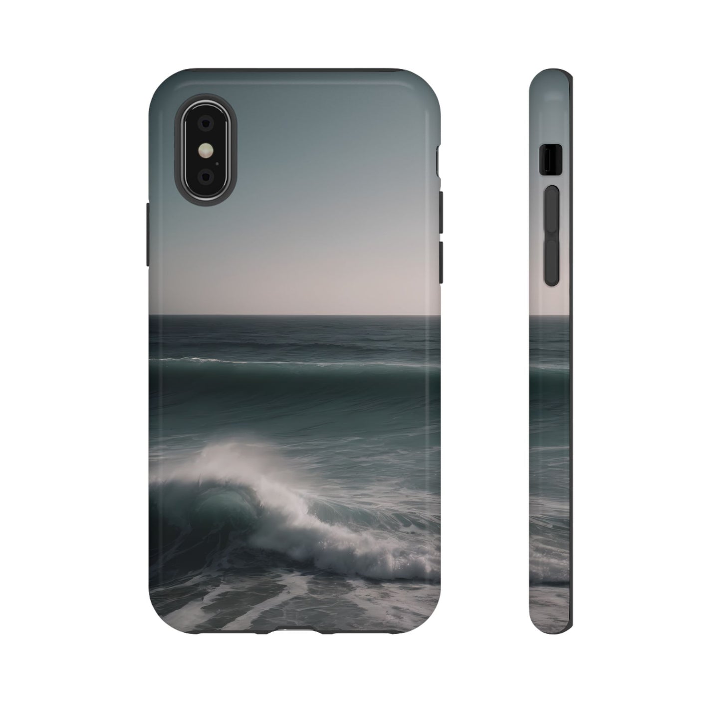 Cool Ocean Phone Case for iPhone 8–16 Pro Max, iPhone 8 Plus–13 Mini, iPhone XS–XS Max, iPhone 11–14 Pro Max - Designed by Thalia