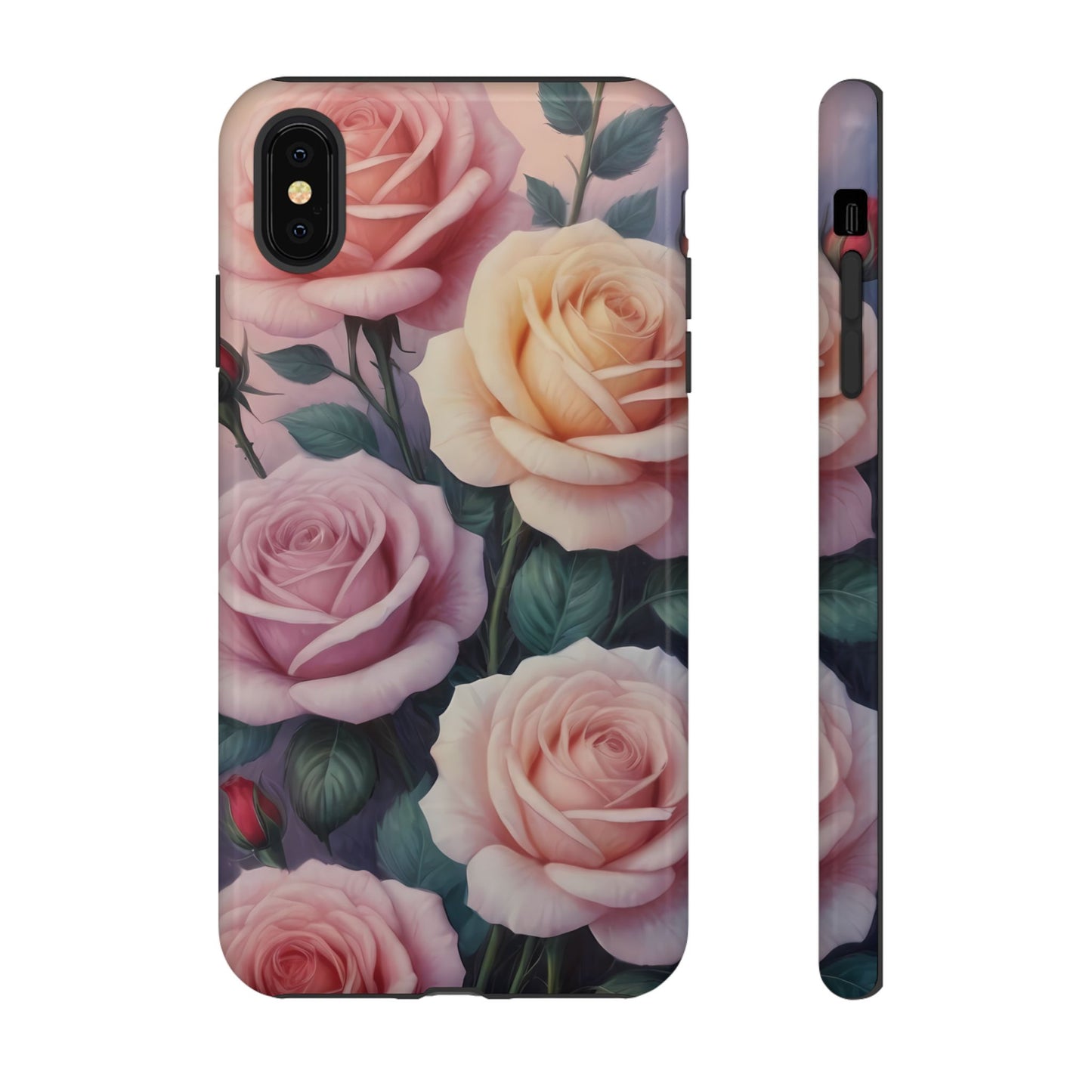 Bloom with Style - Roses Phone Case for iPhone 8–16 Pro Max, Pixel 5–8 Pro, Galaxy S10–S24 Ultra - Designed by Thalia