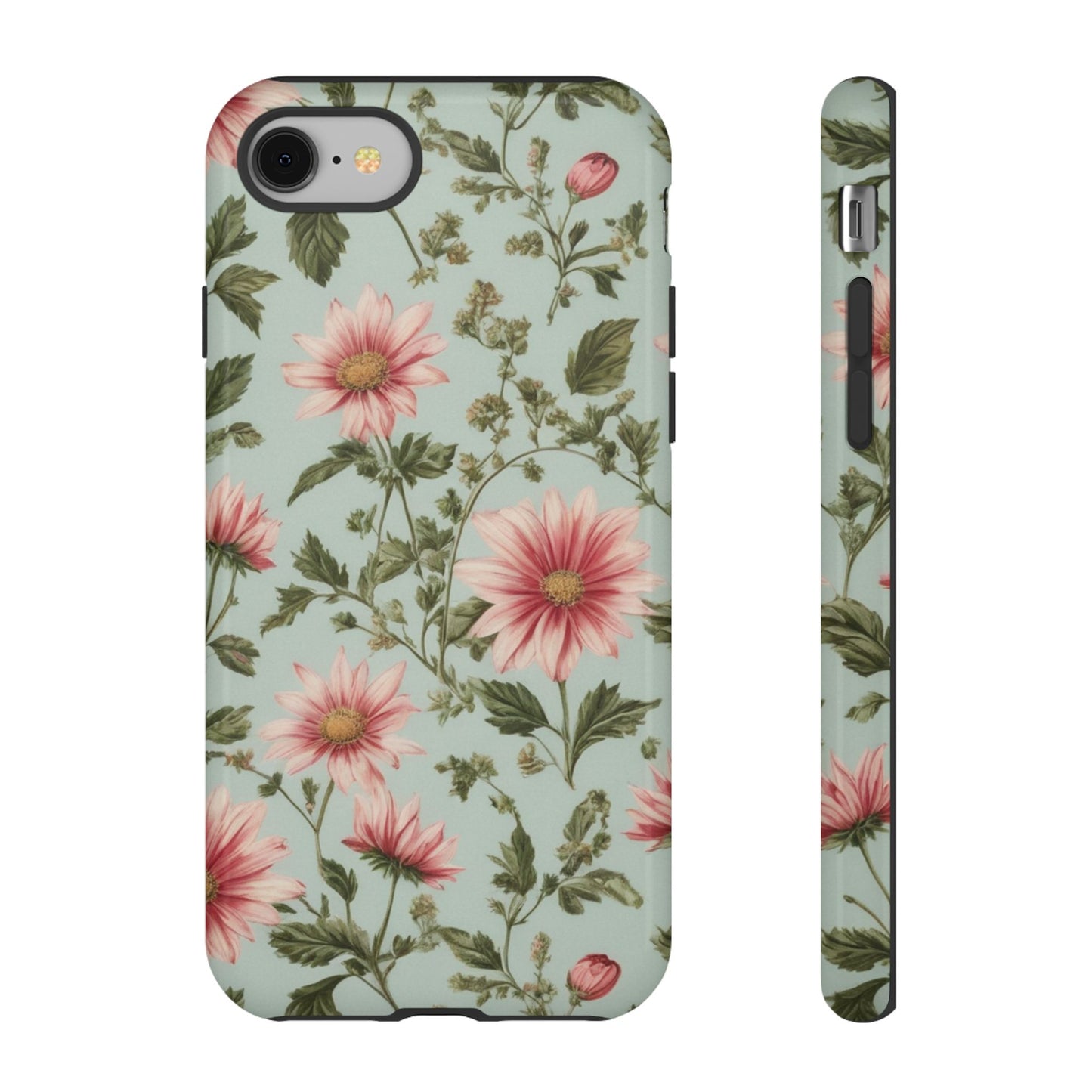 Flower Garden Phone Case for iPhone 8–16 Pro Max, iPhone 8 Plus–13 Mini, iPhone XS–XS Max, iPhone 11–14 Pro Max - Designed by Thalia