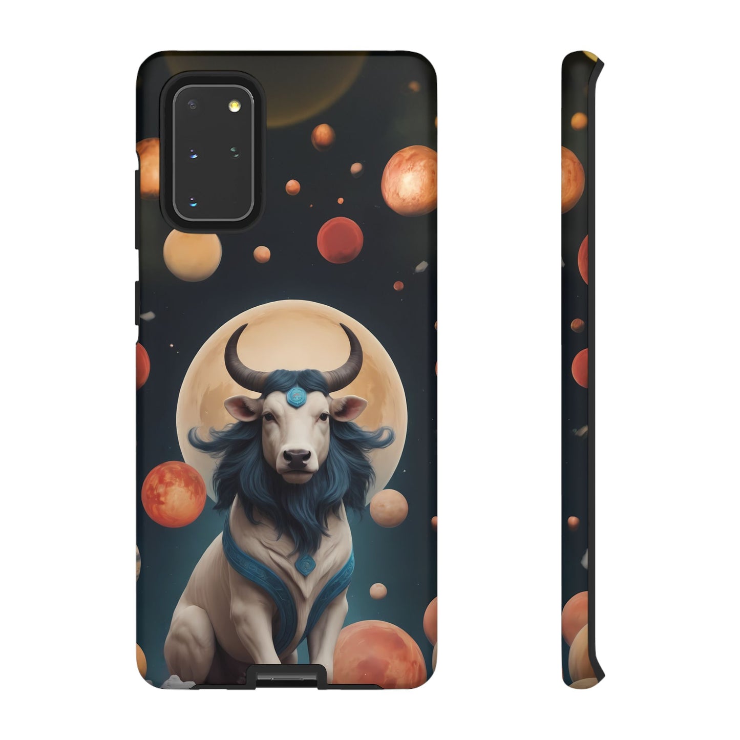 Chinese Zodiac Ox Custom Phone Case for Samsung Galaxy S10–S24 - Designed by Thalia