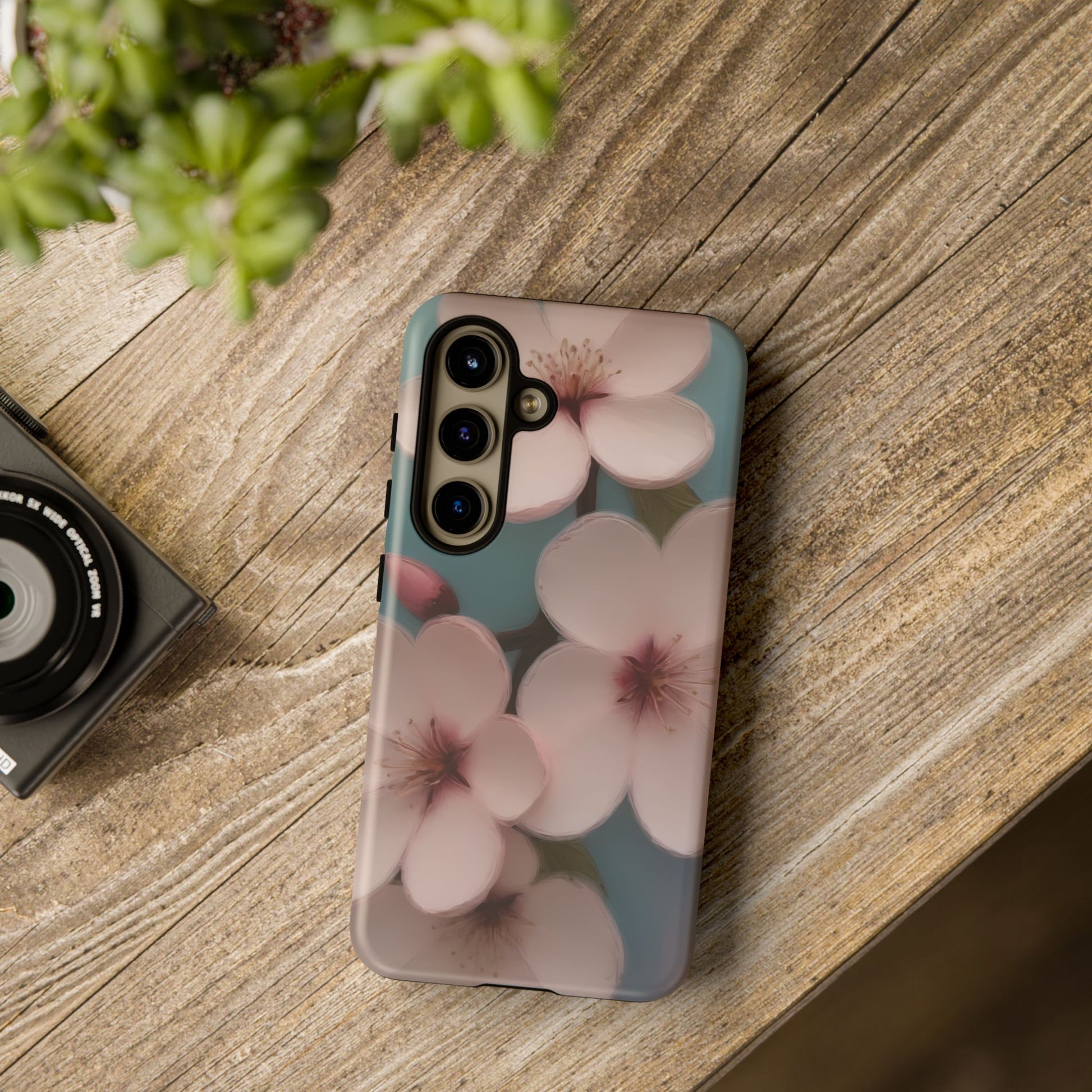 Cherry Blossom Phone Case for Samsung Galaxy S10–S24 - Designed by Thalia