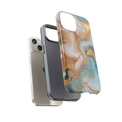 Marble Hues Phone Case for iPhone 8–16 Pro Max, Pixel 5–8 Pro, Galaxy S10–S24 Ultra - Designed by Thalia