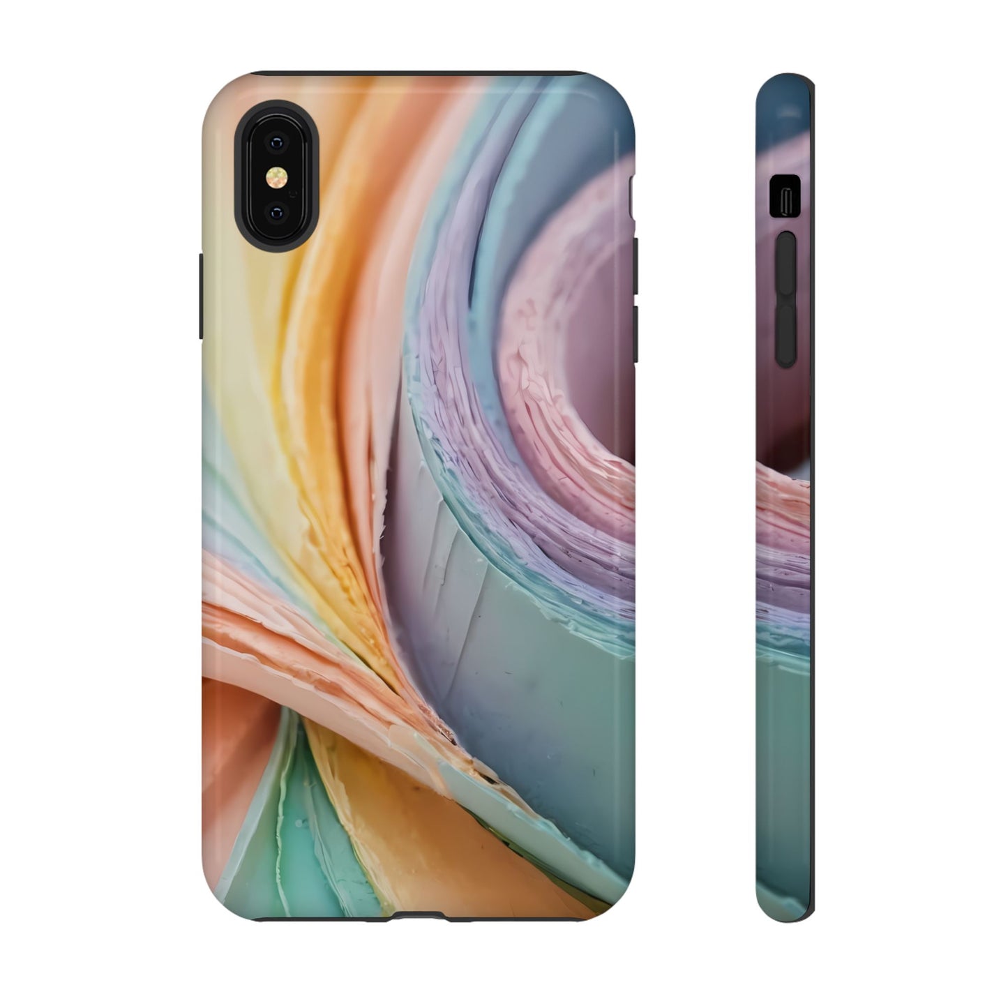 Pastel Perfection Stylish Unique UV Protected Phone Case for iPhone 8–16 Pro Max, iPhone 8 Plus–13 Mini, iPhone XS–XS Max, iPhone 11–14 Pro Max - Designed by Thalia