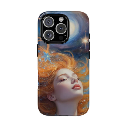 Celestial Dreams Custom Phone Case for iPhone 8–16 Pro Max, iPhone 8 Plus–13 Mini, iPhone XS–XS Max, iPhone 11–14 Pro Max - Designed by Thalia