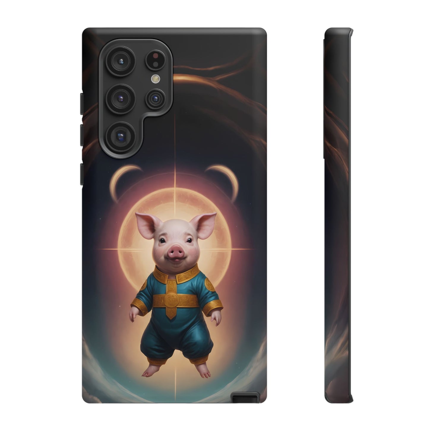 Chinese Zodiac Pig Phone Case for Samsung Galaxy S10–S24 - Designed by Thalia