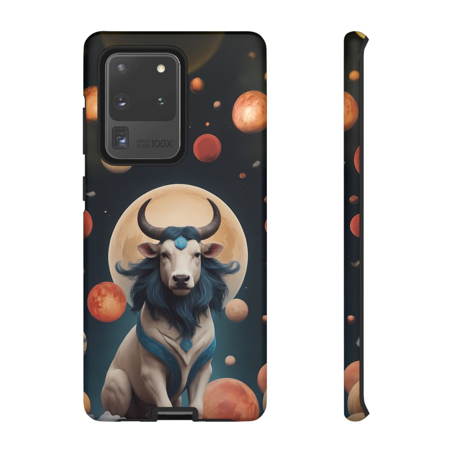 Chinese Zodiac Ox Custom Phone Case for Samsung Galaxy S10–S24 - Designed by Thalia