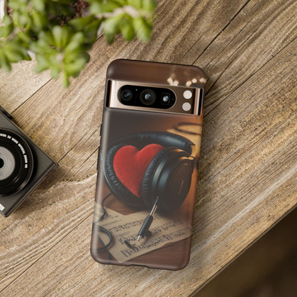 Love Key Phone Case for Google Pixel 8 Pro, Pixel 8, Pixel 7, Pixel 6 Pro, Pixel 6, Pixel 5 5G - Designed by Thalia