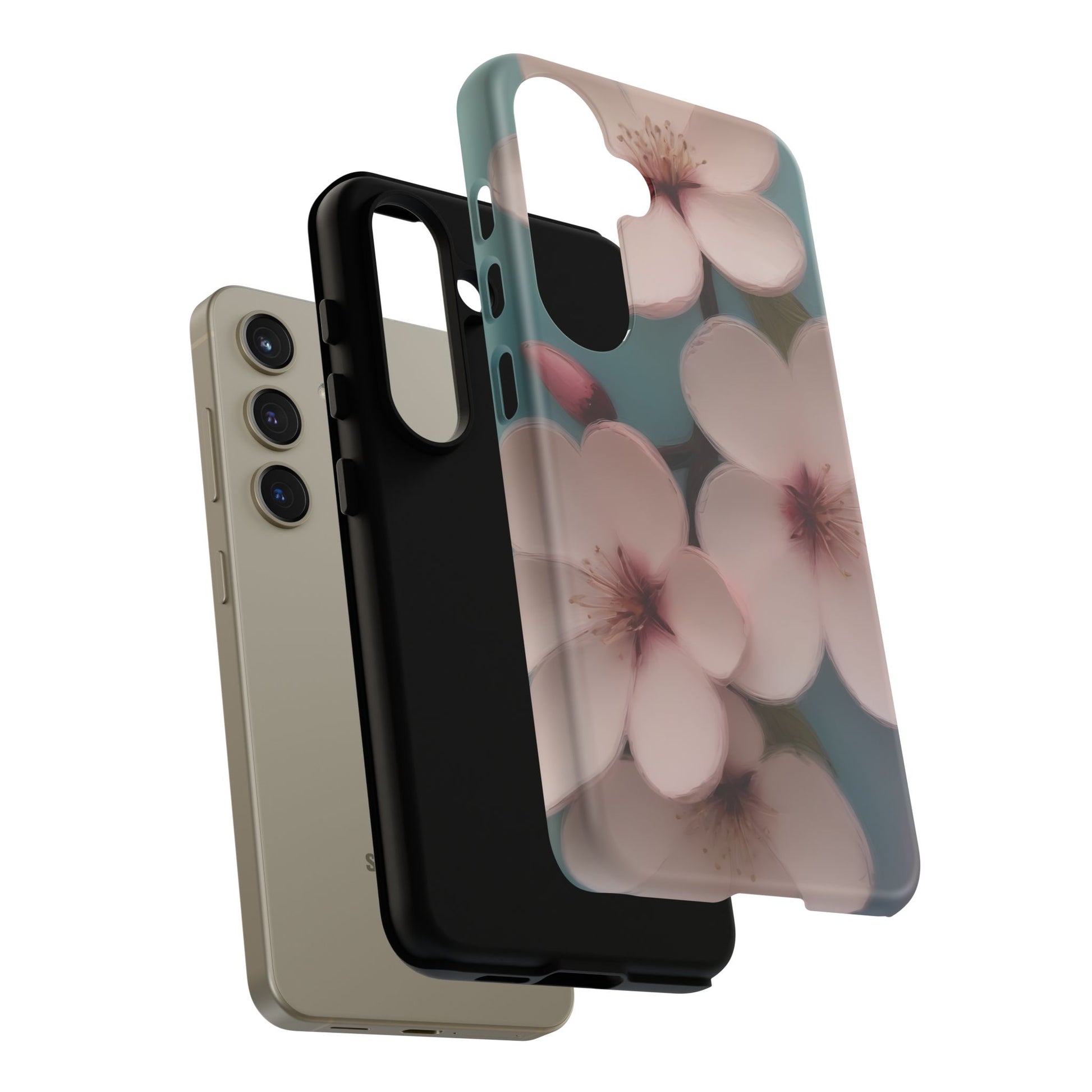 Cherry Blossom Phone Case for Samsung Galaxy S10–S24 - Designed by Thalia