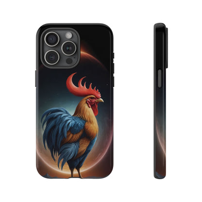 Chinese Zodiac Rooster Custom Phone Case for iPhone 8–16 Pro Max, Pixel 5–8 Pro, Galaxy S10–S24 Ultra - Designed by Thalia