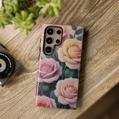 Roses Custom Phone Case for Samsung Galaxy S10–S10 Plus, S20–S20 Ultra, S21, S22, S23, S24 Ultra - Designed by Thalia